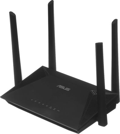 Wi-Fi роутер ASUS RT-AX52 Pro, Wi-Fi 6, AX3000, 2.4/5ГГц, 3 LAN, черный