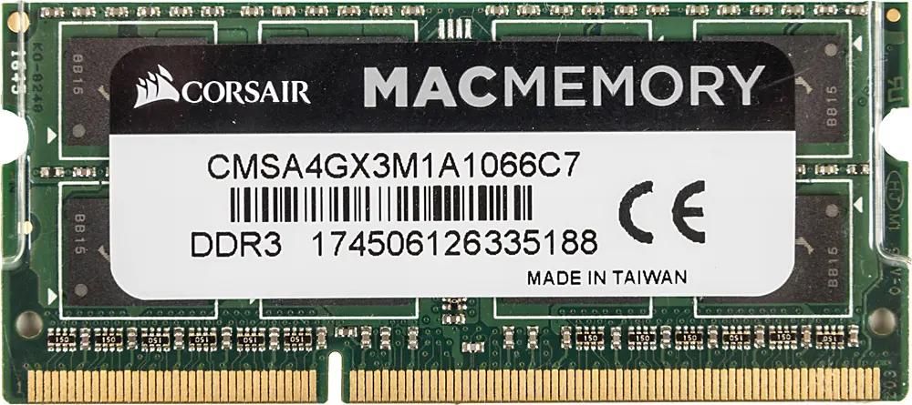 Corsair CMSA4GX3M1A1066C7 DDR3 1x 4 1066 SO DIMM Ret 643713