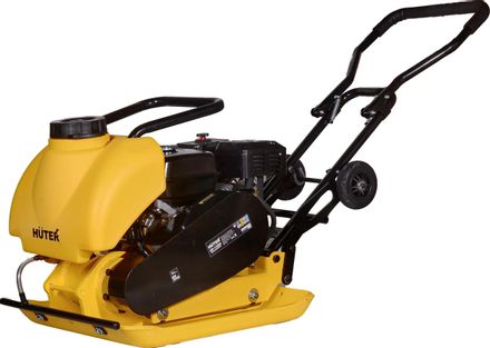 Виброплита Huter VP-110W, бензиновый, 6.5л.с., 4780.75Вт,  уплотнение: 35мм, желтый [74/6/10]