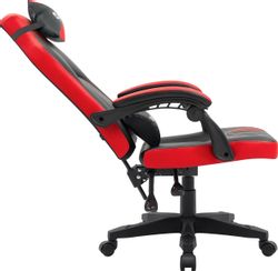 Кресло игровое Defender Mercury, экокожа/винил, до 140кг, черный/красный