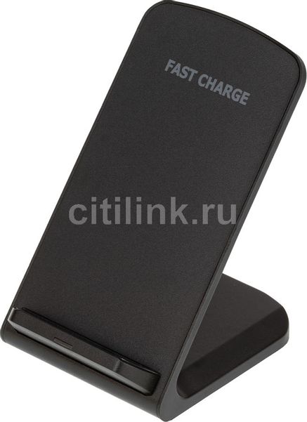 Беспроводное зарядное устройство Redline Qi-12,  microUSB,  10Вт,  1.1A,  черный [ут000021138]