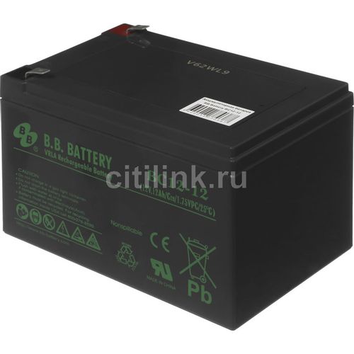 Аккумуляторная батарея BB BC 12-12 для ИБП, 12В, 12Ач