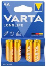 Изображение товара AA Батарейка VARTA Longlife LR6 Alkaline,  4 шт.