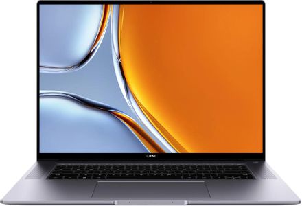 Ноутбук Huawei MateBook 16S CREFG-X, 16", 2023, IPS, Intel Core i7 13700H 2.4ГГц, 14-ядерный, 16ГБ LPDDR5, 1ТБ SSD,  Intel Iris Xe graphics, Windows 11 Home,  серый космос [53013scy]