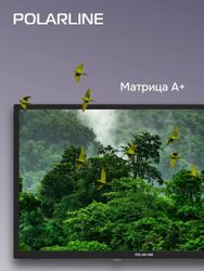 24" Телевизор POLARLINE 24PL12TC HD, черный