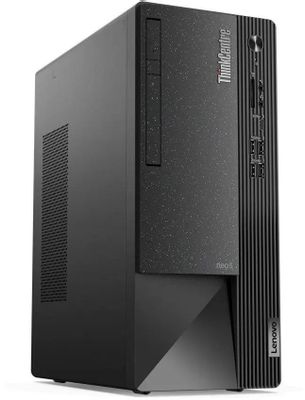 Компьютер Lenovo ThinkCentre Neo 50t,  Intel Core i5 12400,  DDR4 8ГБ, 1ТБ,  Intel UHD Graphics 730,  с ODD,  CR,  без операционной системы,  черный [11se00pagp]