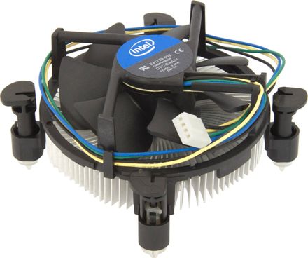 Устройство охлаждения(кулер) Intel E41759,  4-pin,  черный,  80мм,  Bulk