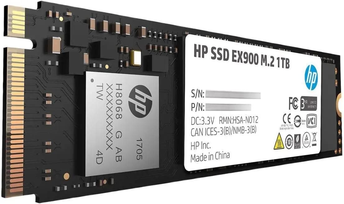 SSD HP EX900 1 M.2 2280 PCIe 3.0 x4 NVMe M.2 5xm46aa abb 1837188