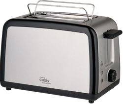 Тостер OASIS TR-1P, серебристый/черный