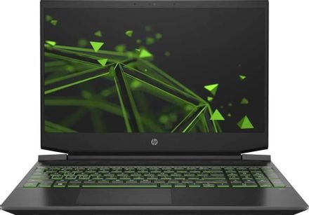 Ноутбук игровой HP Pavilion Gaming 15-ec1057ur 15.6", AMD Ryzen 5 4600H 3ГГц, 6-ядерный, 8ГБ DDR4, 512ГБ SSD,  NVIDIA GeForce  GTX 1650 - 4 ГБ, FreeDOS, черный [22n66ea]