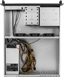 Корпус для сервера монтируемый в стойку EXEGATE Pro 2U550-06, 2U, 400 Вт, черный
