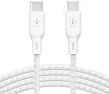 Изображение товара Кабель Belkin CAB014BT2MWH,  USB Type-C (m) -  USB Type-C (m),  2м,  белый