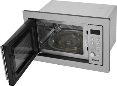 Встраиваемая микроволновая печь HAIER HMX-BDG259LX, 25л, 900Вт ...