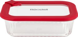 Контейнер Rondell Savvy RD-2065, 0.64л, прямоугольная, стекло, прозрачный