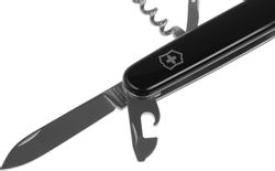 Складной нож Victorinox Spartan, функций: 12, 91мм, черный
