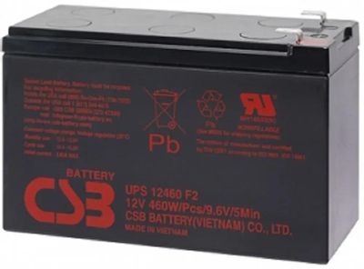 Аккумуляторная батарея CSB UPS12460 F2 для ИБП 12В, 9Ач – купить в ...