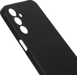 Чехол (клип-кейс) BORASCO Microfiber Case, для Samsung Galaxy A25, черный