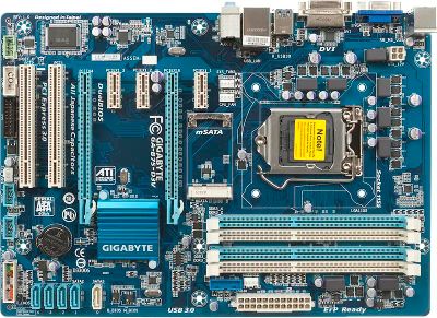 Материнская плата GIGABYTE GA-B75-D3V, LGA 1155, Intel B75, ATX, Ret