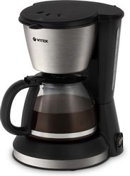 Кофеварка Vitek VT-1506, черный /серебристый