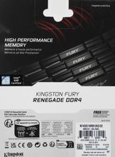 Оперативная память Kingston Fury Renegade Black KF432C16RB12K2/32 DDR4 -  2x 16ГБ