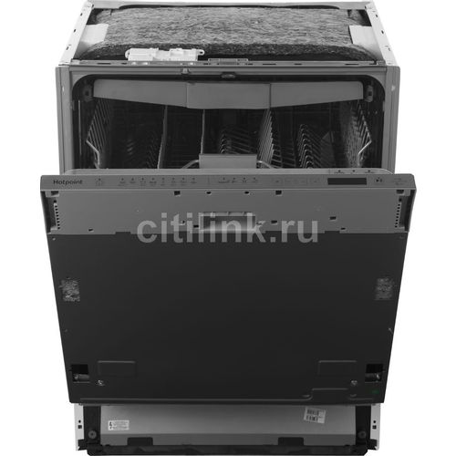 Встраиваемая посудомоечная машина HOTPOINT HI 5D84 DW, полноразмерная, ширина 59.8см, полновстраиваемая, загрузка 15 комплектов