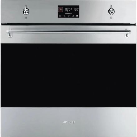 Духовой шкаф электрический SMEG SOP6302TX,  68л,  дверца с 4 стеклами,  нержавеющая сталь