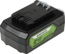 Батарея аккумуляторная GREENWORKS G24B4, 24В, 4Ач, Li-Ion