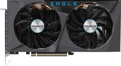 Видеокарта GIGABYTE NVIDIA  GeForce RTX 3060Ti GV-N306TEAGLE OC-8GD 2.0 LHR 8ГБ GDDR6, OC,  LHR,  Ret