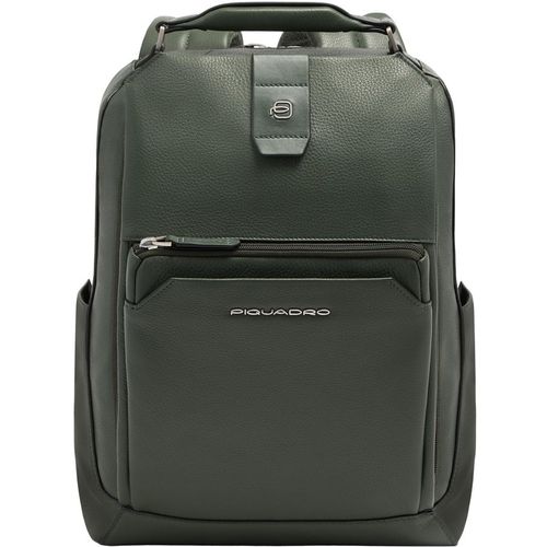 Рюкзак Piquadro Tebe CA7157W144/VE хаки натуральная кожа