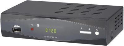 Ресивер DVB-T2 Supra SDT-96, черный – купить в Ситилинк | 895497