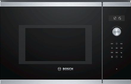Встраиваемая микроволновая печь Bosch Serie 6 BEL554MS0, 25л, 900Вт, черный
