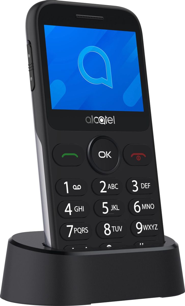 Сотовый телефон Alcatel 2020X серебристый – купить в Ситилинк | 1744707