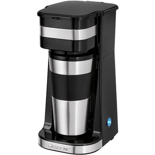 Кофеварка CLATRONIC KA 3733, капельная, черный /нержавеющая сталь