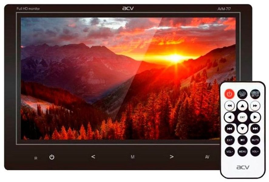 Автомобильный монитор ACV AVM-717BL