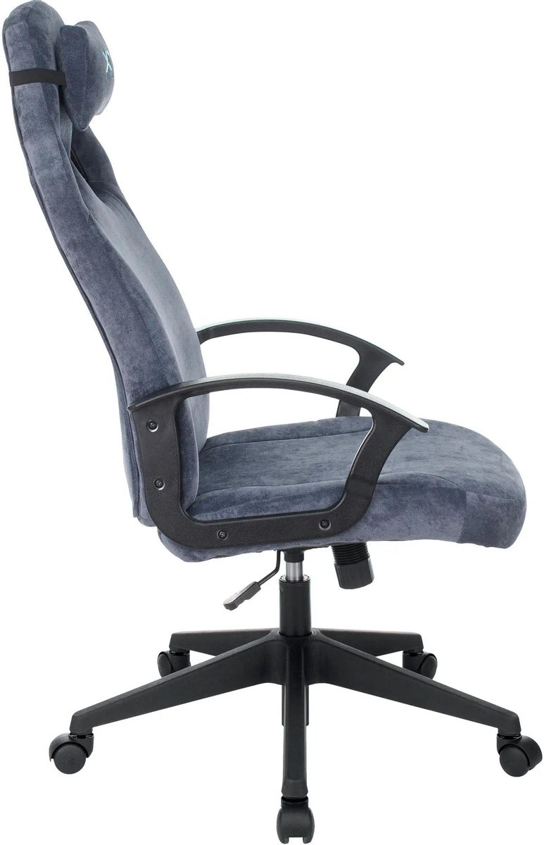 Кресло игровое A4TECH X7 GG-1400, на колесиках, ткань, синий – купить вСитилинк