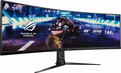 49" Монитор ASUS ROG Strix XG49VQ, 3840x1080, VA, 144Гц, 2хHDMI, 1хDP ...