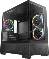 Изображение товара Корпус mATX DeepCool CG380U 3F, Midi-Tower, без БП,  черный [r-cg380u-bkagm3-g]