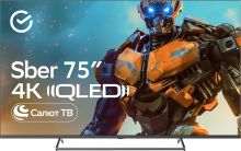 Изображение товара 75 Умный телевизор SBER SDX-75UQ5231 QLED 4K Ultra HD Smart TV