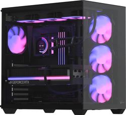 Изображение товара Корпус ATX Formula Crystal Z2 v2 без блока питания, черный