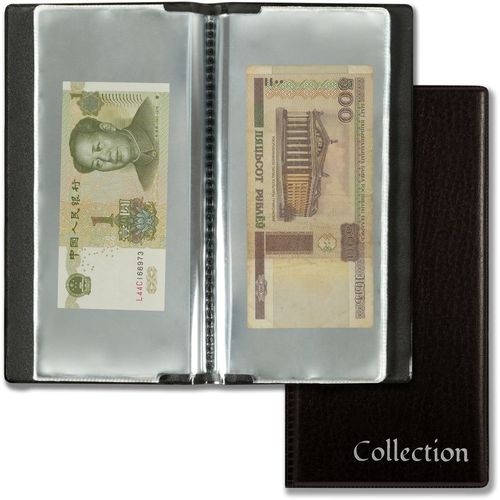 Папка Silwerhof Create 20шт вкладышей, ПВХ, 0.25мм, коричневый 10 шт./кор.