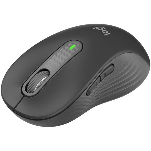 Мышь беспроводная Logitech M650 Large, Bluetooth/Радио, оптическая, USB, 4000dpi, графитовый [910-006236]