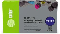 Картридж Cactus CS-EPT41F5, черный пигментный