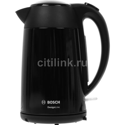 Чайник электрический Bosch TWK3P, 1.7л, нержавеющая сталь/пластик