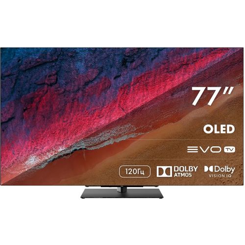 77" Телевизор HAIER S9 Pro OLED, 4K Ultra HD, СМАРТ ТВ, черный
