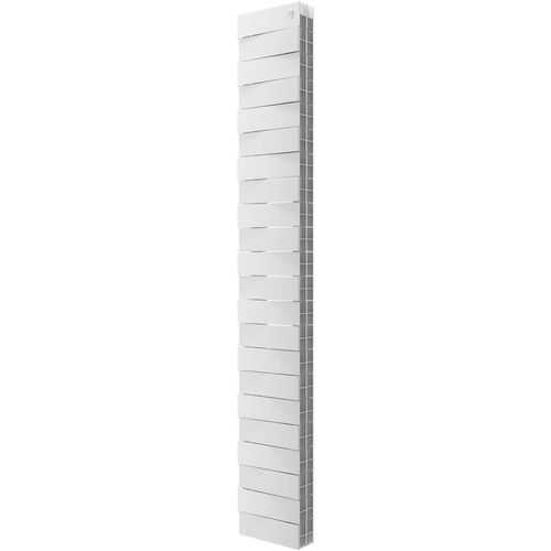 Радиатор биметаллический ROYAL THERMO Pianoforte Tower 200 /Bianco Traffico, 22 секций, боковое подключение, белый