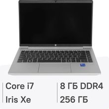 Изображение товара Ноутбук HP ProBook 440 G8 14 IPS Core i7 8ГБ 256ГБ SSD FreeDOS серебристый