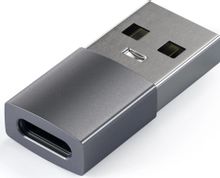 Изображение товара Переходник USB2.0 Satechi ST-TAUCM, USB (m) - USB Type-C (f), коробка, серый Изображение товара Переходник USB2.0 Satechi ST-TAUCM, USB (m) - USB Type-C (f), коробка, серый