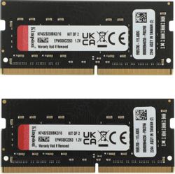 Оперативная память Kingston Fury Impact KF432S20IBK2/16 DDR4 - 2x 8ГБ