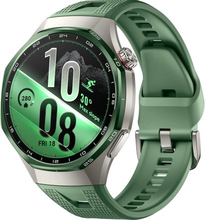 Смарт-часы Huawei Watch GT 7 Pro Atum-B49C, 46мм, 1.47", зеленый/серебристый