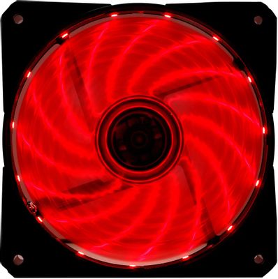 Вентилятор Digma DFAN-LED-RED,  120мм, Ret